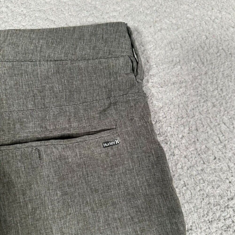 Hurley Shorts Mens 30 Gray 9" Hybrid Golf Casual Preppy Performance Lightweight - Picture 11 of 11